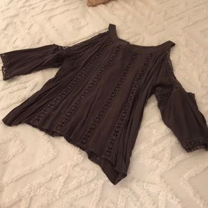 BKE gray long sleeve